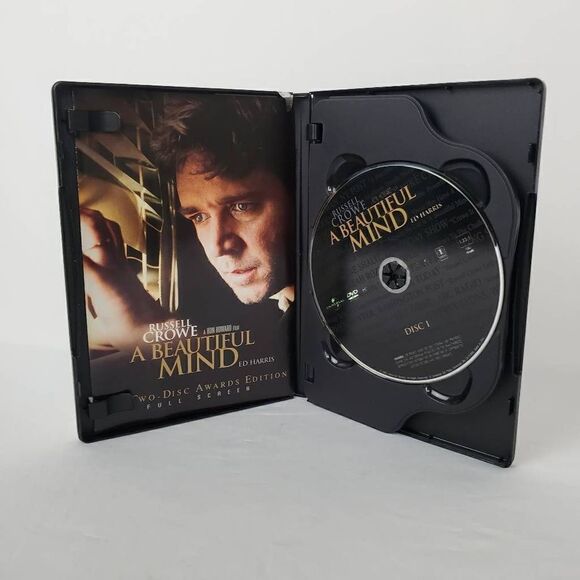 A Beautiful Mind (2001 Film) Thriller/Mystery [2-Disc, DVD] - Picture 3 of 5